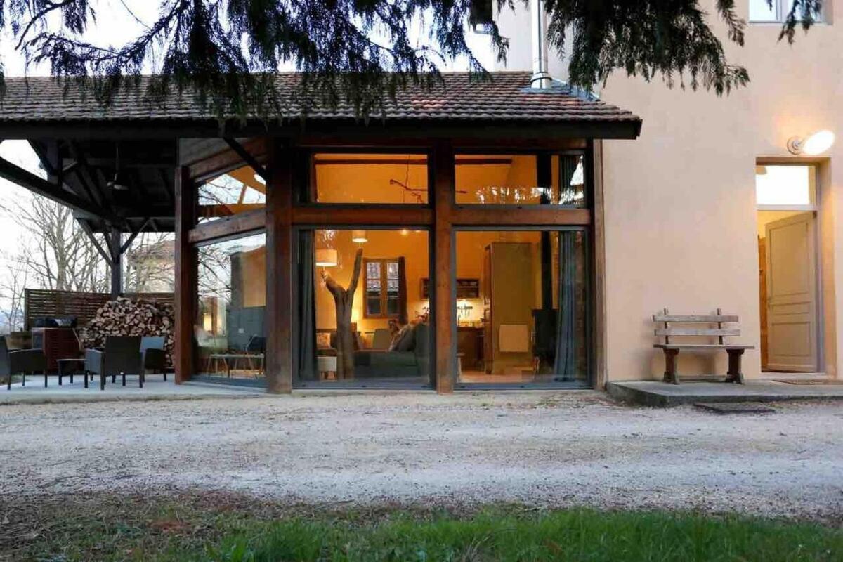 Villa le nid des écureuils à Pont-dʼAin Extérieur photo