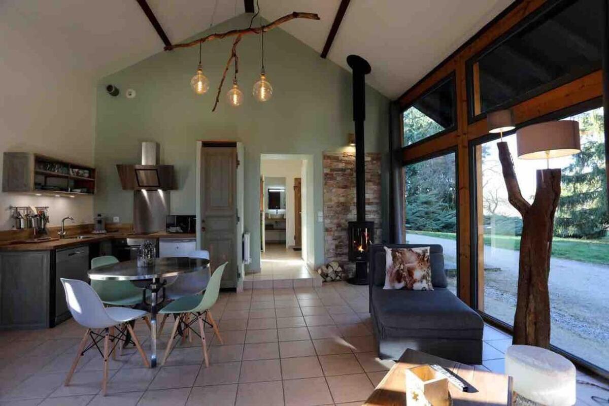 Villa le nid des écureuils à Pont-dʼAin Extérieur photo
