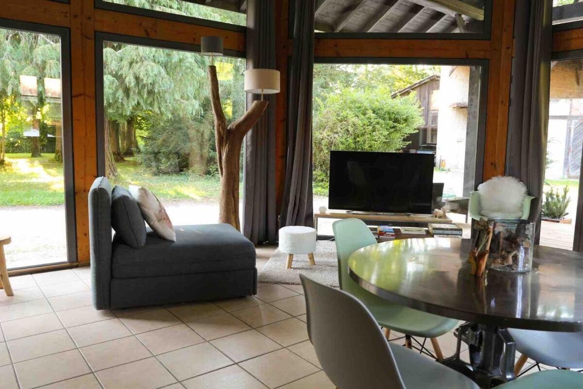 Villa le nid des écureuils à Pont-dʼAin Extérieur photo