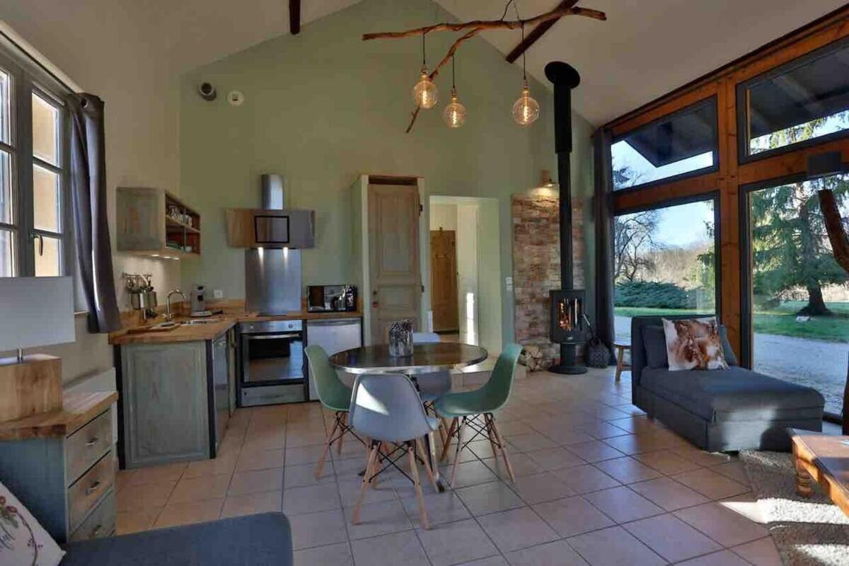 Villa le nid des écureuils à Pont-dʼAin Extérieur photo